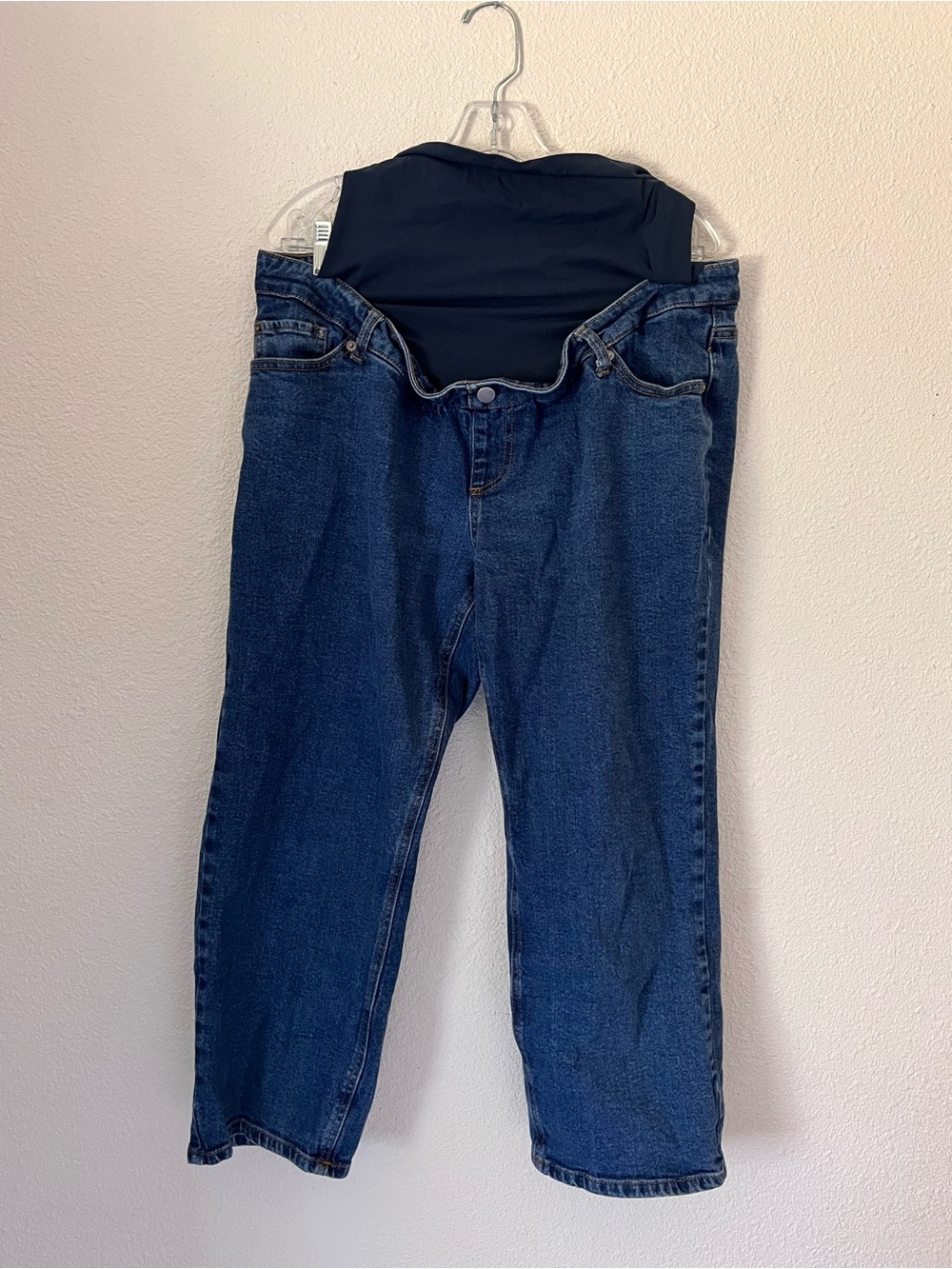 Motherhood Navy Blue Maternity Jeans